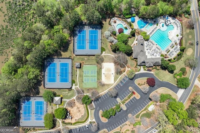 bird's eye view