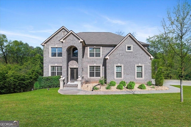 3206 Letha Woods Dr, Conyers, GA 30094 - traditional home featuring a front lawn