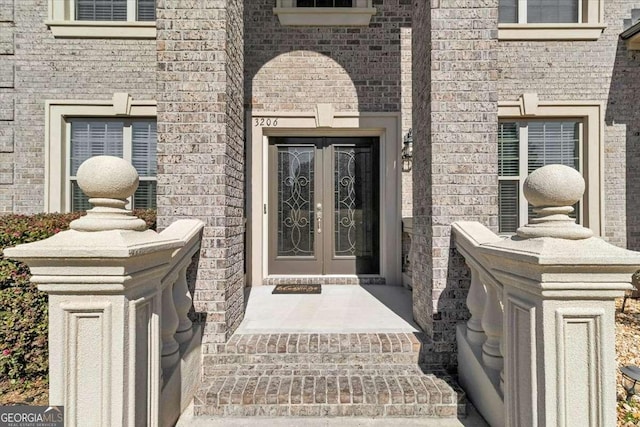 3206 Letha Woods Dr, Conyers, GA 30094 - entrance to property with french doors