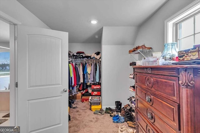 3206 Letha Woods Dr, Conyers, GA 30094 - walk in closet with carpet flooring
