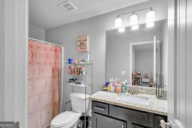 3206 Letha Woods Dr, Conyers, GA 30094 - full bathroom featuring vanity and curtained shower