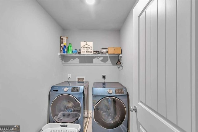 3206 Letha Woods Dr, Conyers, GA 30094 - laundry room featuring washer and clothes dryer