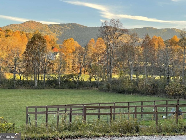5.765AC Brannon Nix Rd, Blairsville, GA 30512 - view of mountain feature with a rural view