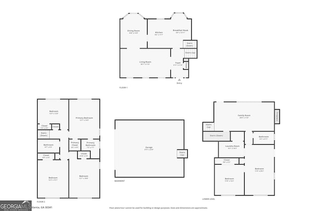 4044 Ashentree Dr, Brookhaven, GA 30341 - plan