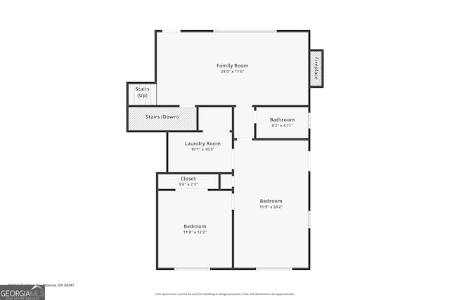 4044 Ashentree Dr, Brookhaven, GA 30341 - plan