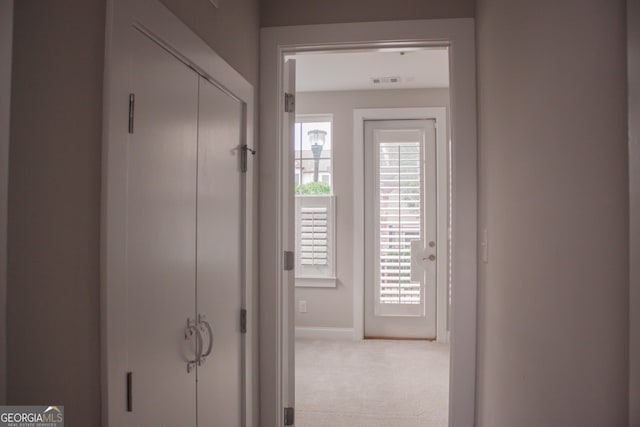 600 Broadview Ter NE, Atlanta, GA 30324 - hallway with baseboards and carpet floors