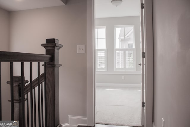 600 Broadview Ter NE, Atlanta, GA 30324 - staircase with baseboards
