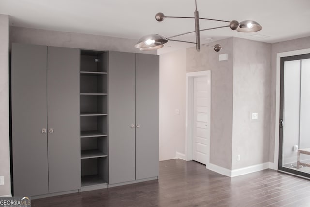600 Broadview Ter NE, Atlanta, GA 30324 - interior space with baseboards and wood finished floors