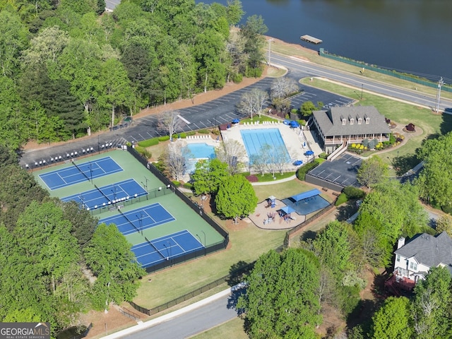 drone / aerial view