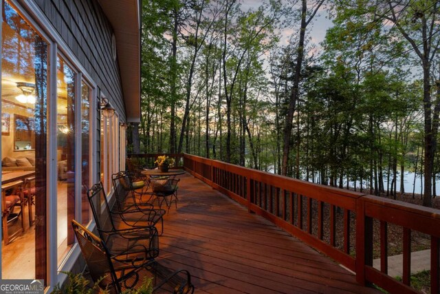 736 Cedar Ridge Rd, Hartwell, GA 30643 - view of deck