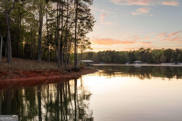 736 Cedar Ridge Rd, Hartwell, GA 30643 - property view of water with a wooded view
