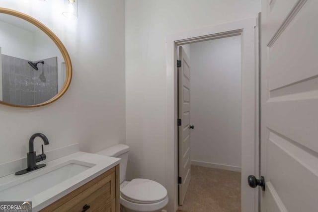 1250 Hayes Mill Rd, Carrollton, GA 30117 - bathroom with vanity and a shower