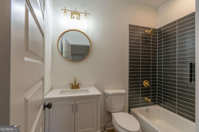 1250 Hayes Mill Rd, Carrollton, GA 30117 - bathroom with vanity and shower / tub combination