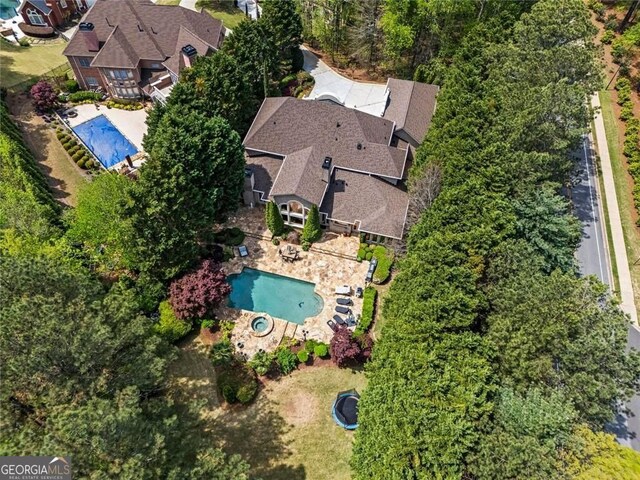 2120 Blackheath Trce, Alpharetta, GA 30005 - aerial view of a pool