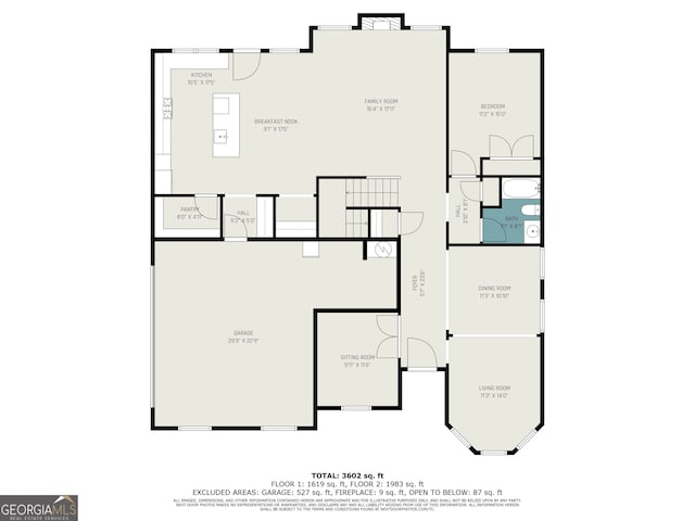 810 Relic Rdg, Hampton, GA 30228 - view of layout