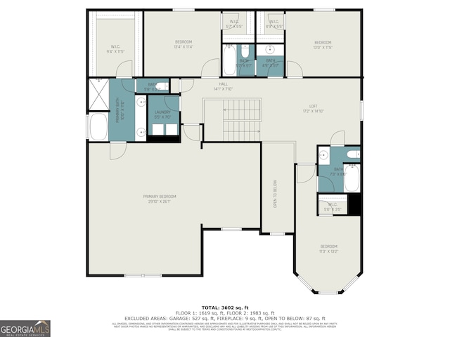 810 Relic Rdg, Hampton, GA 30228 - plan