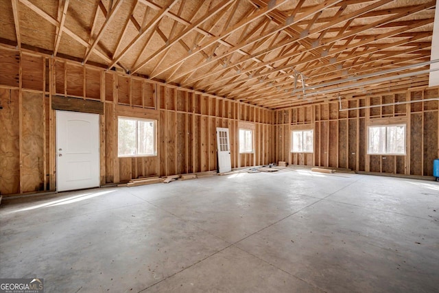 5585 Rosemont Dr, Appling, GA 30802 - miscellaneous room with concrete floors and a wealth of natural light