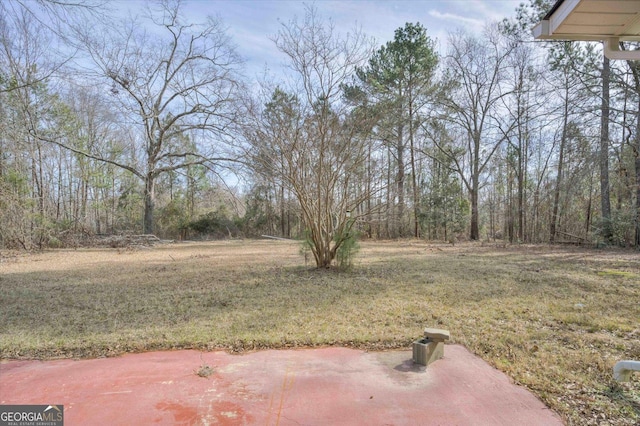 5585 Rosemont Dr, Appling, GA 30802 - view of yard featuring a patio area