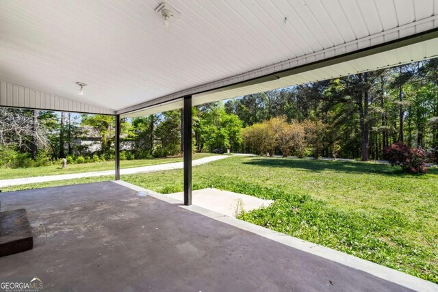 3556 Finch Rd SW, Powder Springs, GA 30127 - view of patio with view of scattered trees