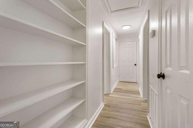 3556 Finch Rd SW, Powder Springs, GA 30127 - corridor with wood finished floors and baseboards