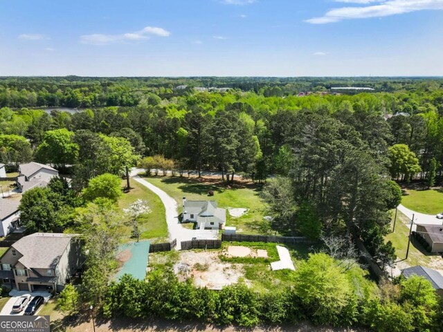 3556 Finch Rd SW, Powder Springs, GA 30127 - bird's eye view of a heavily wooded area