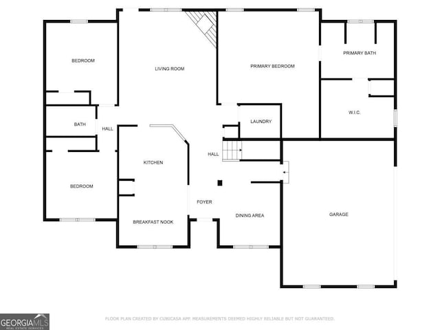 100 Hickory Dr, Stockbridge, GA 30281 - plan