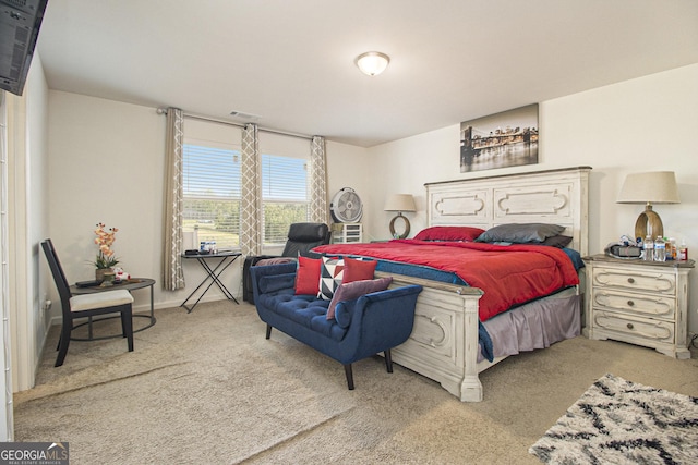 129 Coldwater Way, Griffin, GA 30224 - carpeted bedroom featuring visible vents