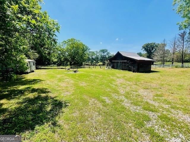 7650 Neese Commerce Rd, Hull, GA 30646 - view of yard featuring an outdoor structure