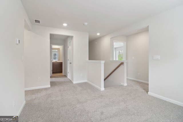 2764 Aralynn Way, College Park, GA 30337 - empty room featuring carpet flooring, visible vents, baseboards, and recessed lighting