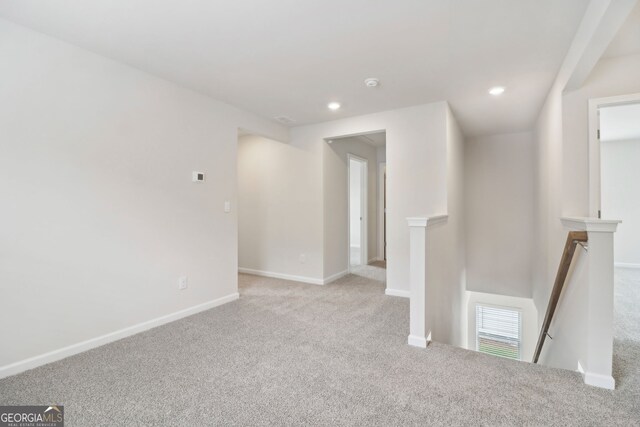 2764 Aralynn Way, College Park, GA 30337 - empty room featuring light carpet, baseboards, and recessed lighting