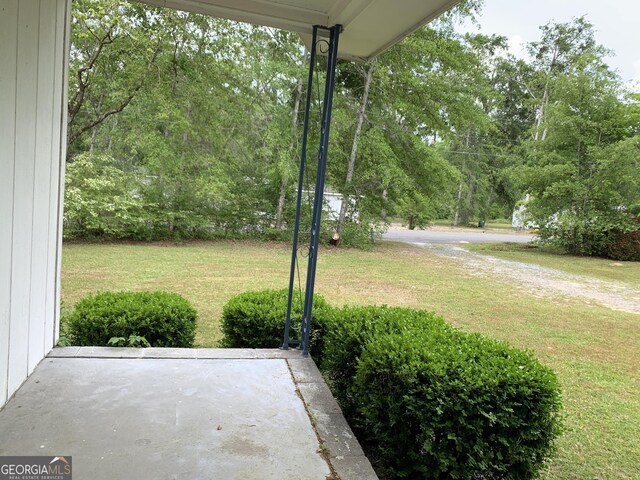 339 Gwenda St, Adrian, GA 31002 - view of yard with a patio