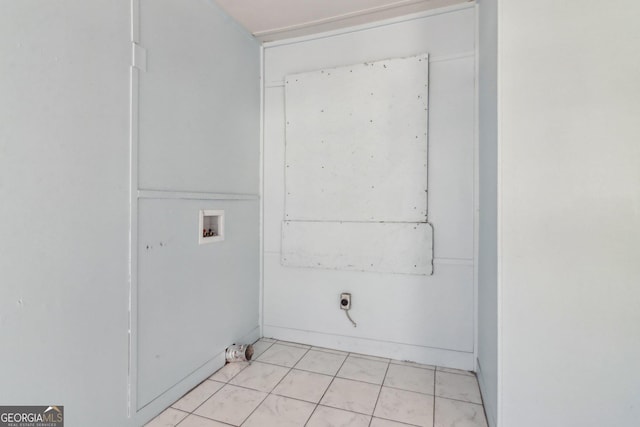 laundry area featuring laundry area and washer hookup