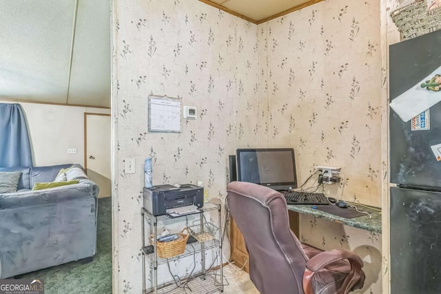 view of office space
