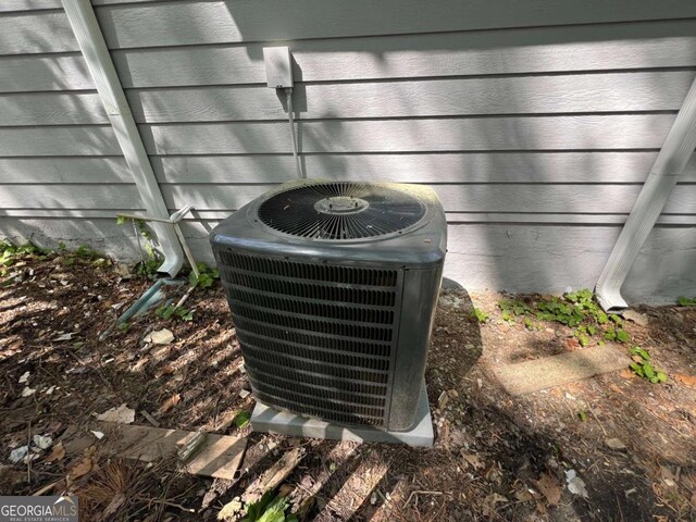 details featuring central air condition unit