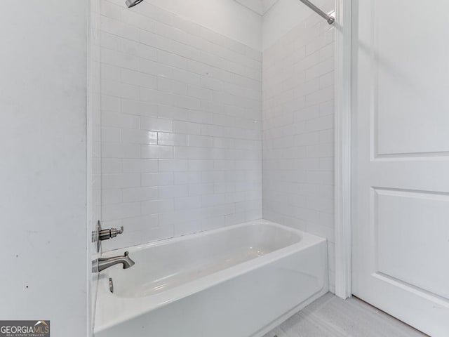 full bathroom featuring shower / washtub combination