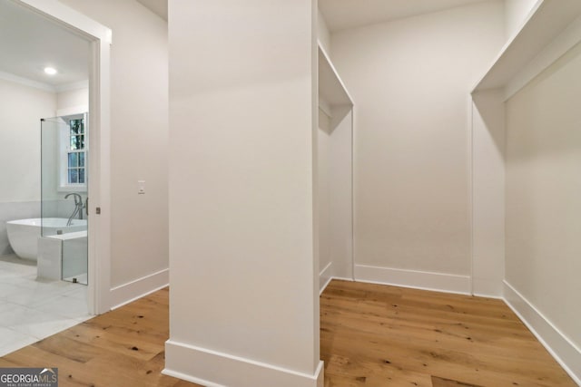 117 Wildwood Dr, Eatonton, GA 31024 - spacious closet with wood finished floors