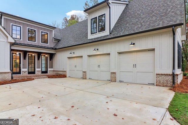 117 Wildwood Dr, Eatonton, GA 31024 - exterior space featuring brick siding and board and batten siding