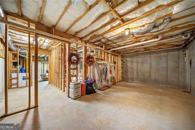 204 Overland Trl, Mcdonough, GA 30252 - view of unfinished basement