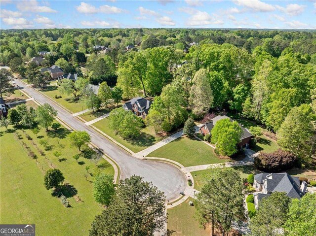 204 Overland Trl, Mcdonough, GA 30252 - birds eye view of property featuring a view of trees