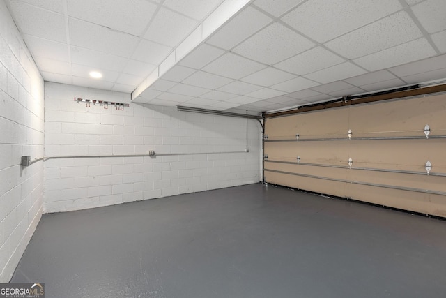 738 Saint Charles Ave NE, Atlanta, GA 30306 - garage with concrete block wall
