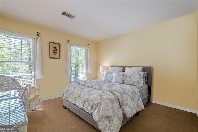 5251 Amberbrook Ct, Marietta, GA 30068 - bedroom featuring carpet floors, visible vents, and baseboards