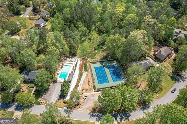 5251 Amberbrook Ct, Marietta, GA 30068 - birds eye view of property