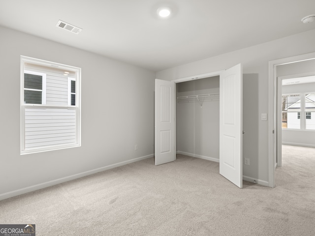 131 Hampton Ter, Dallas, GA 30157 - unfurnished bedroom featuring carpet floors and a closet
