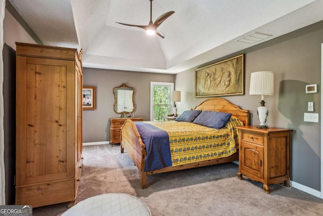 5876 Bridgemont Pl NW, Acworth, GA 30101 - bedroom featuring carpet floors, a ceiling fan, and baseboards