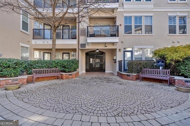 1850 Cotillion Dr Unit 4204, Dunwoody, GA 30338 - view of front of house featuring stucco siding