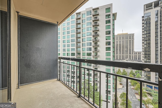 3481 Lakeside Dr NE Unit 1504, Atlanta, GA 30326 - balcony featuring a view of city