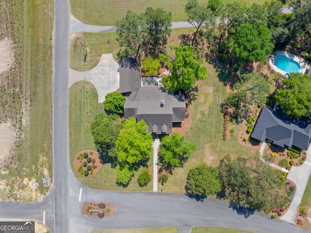 aerial view