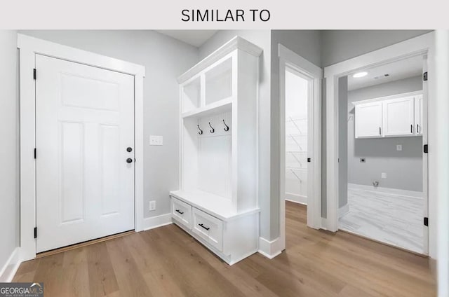 104 Reedy Ct, Perry, GA 31069 - mudroom featuring light wood-type flooring
