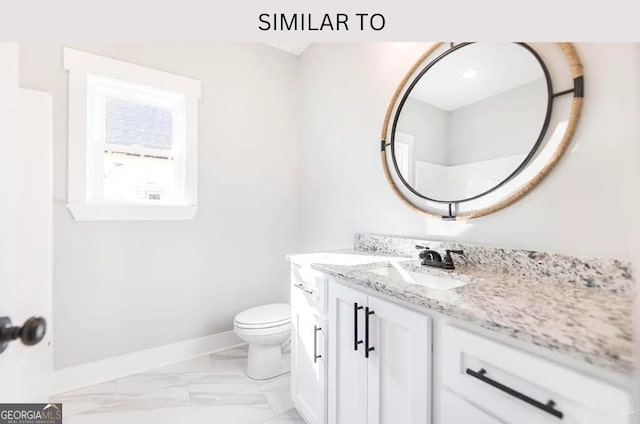 104 Reedy Ct, Perry, GA 31069 - bathroom with vanity and marble finish flooring