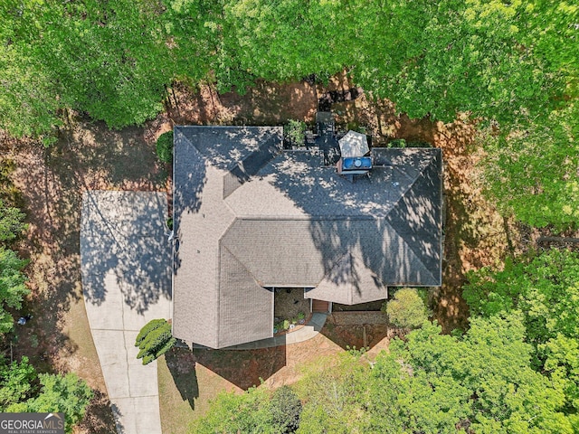 drone / aerial view